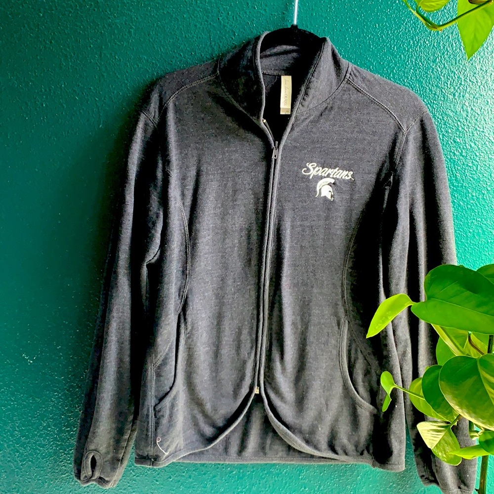 MSU Spartans zip up!